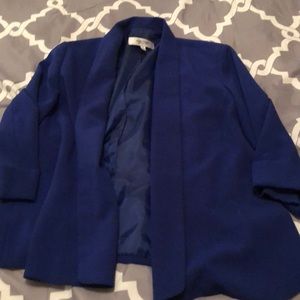 Blue trendy blazer
